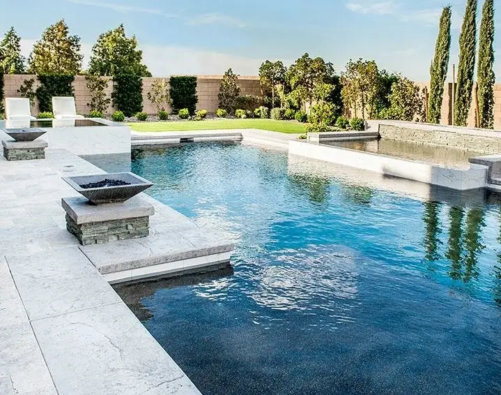 Concrete pool